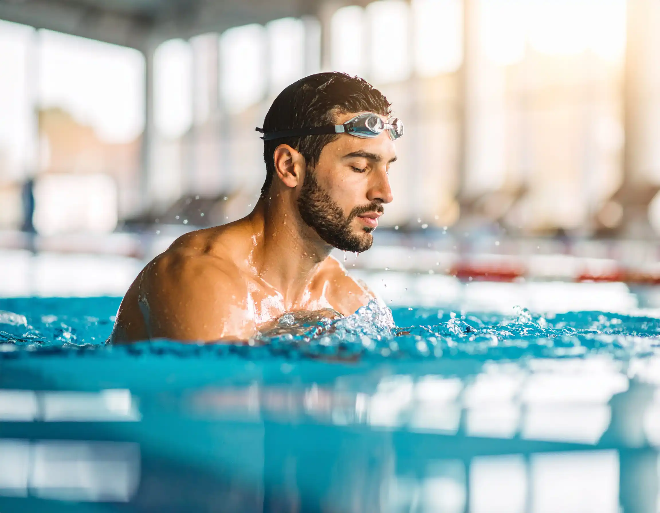 Swimming in the Dark: Why Closing Your Eyes Can Improve Your Stroke