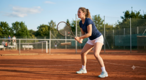tennis posture